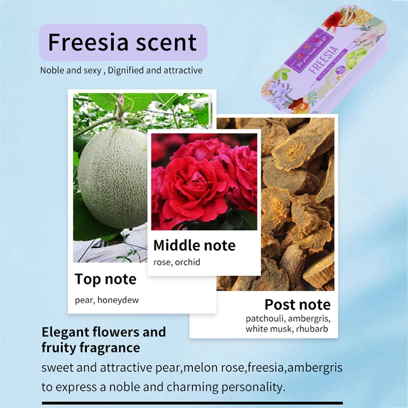 

10pcs/set Home Fragrance Sachet Bag Natural Grain Scented Wardrobe Deodorant Air Freshener Colorful Printed Package