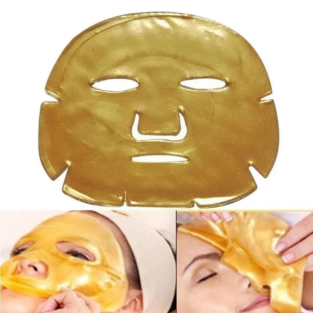 

Gold Collagen Against Blackhead Facial Mask Blackhead Remover Anti-aging Care Facial Moisturizer Beauty Face Golden Mask Cr A7M7
