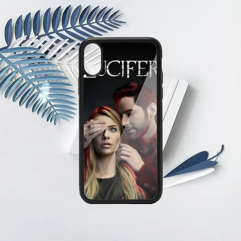 

American TV Degenerate angel Lucifer Phone Case PC for iPhone 11 12 pro XS MAX 8 7 6 6S Plus X 5S SE 2020 XR
