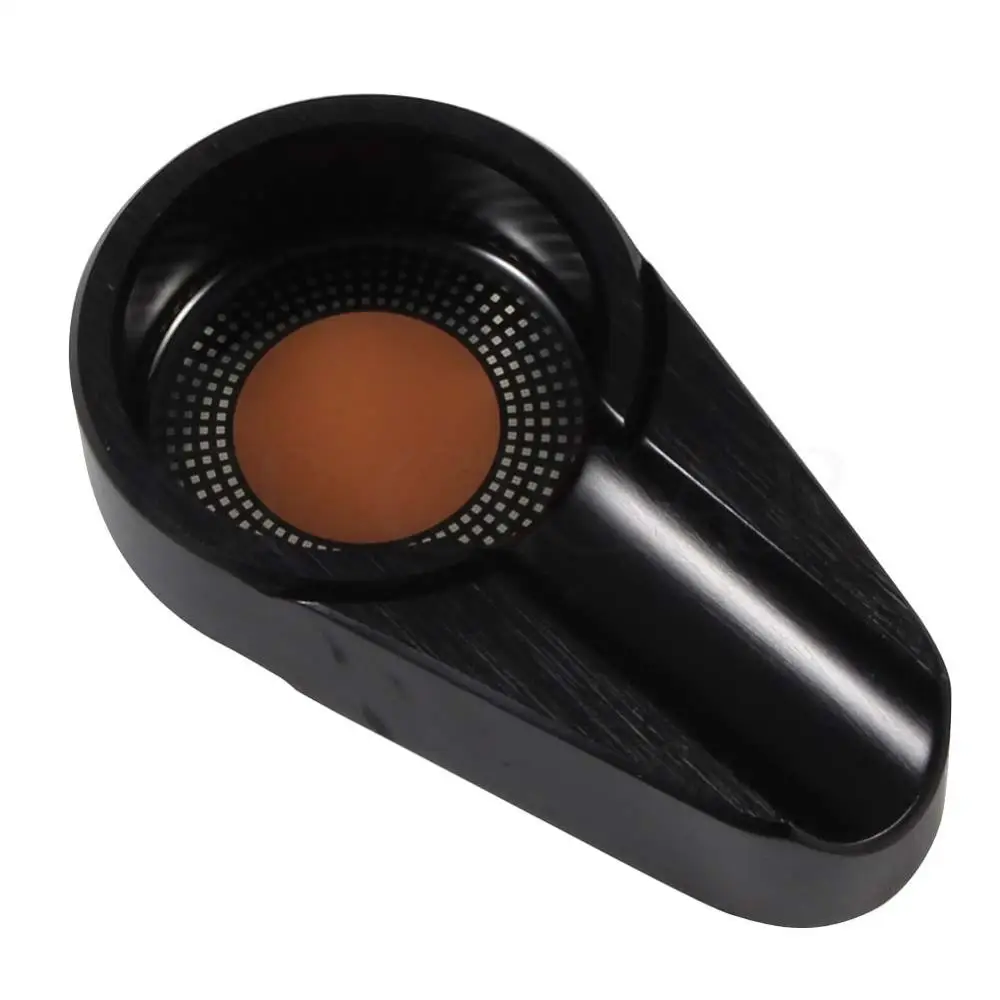 Galiner пепельница Серебряная маленького размера из твердого металла титанового сплава пепельница держатель для сигар Cohiba - Цвет: NO LOGO
