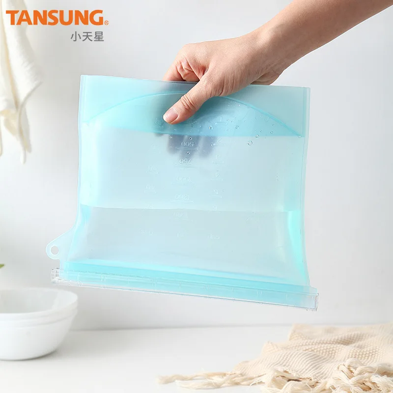 2 шт Большая + маленькая многофункциональная герметичная силиконовая сумка для