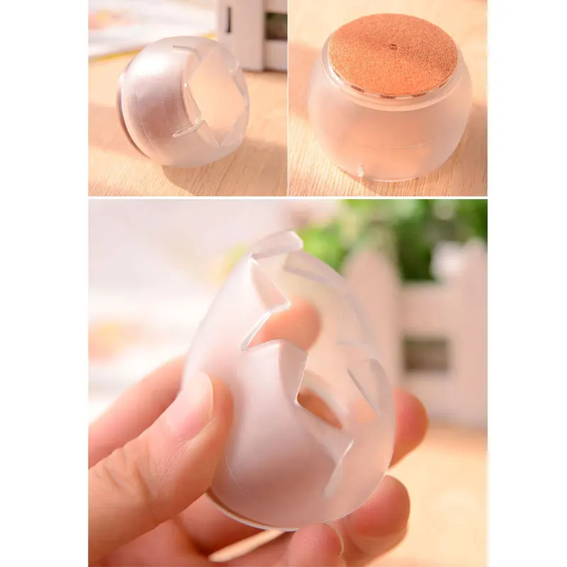 4 шт./лот защитные деревянные ножки для стула скользят по мебели силиконовые