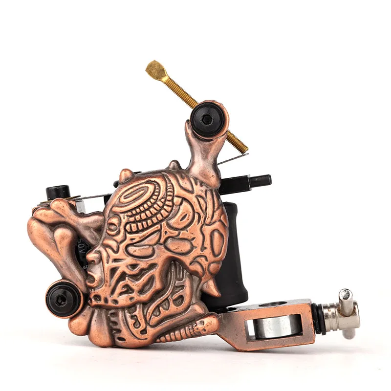 Новейшая дешевая Татуировка машины пистолет мозговые ручные тату 10 обмоток