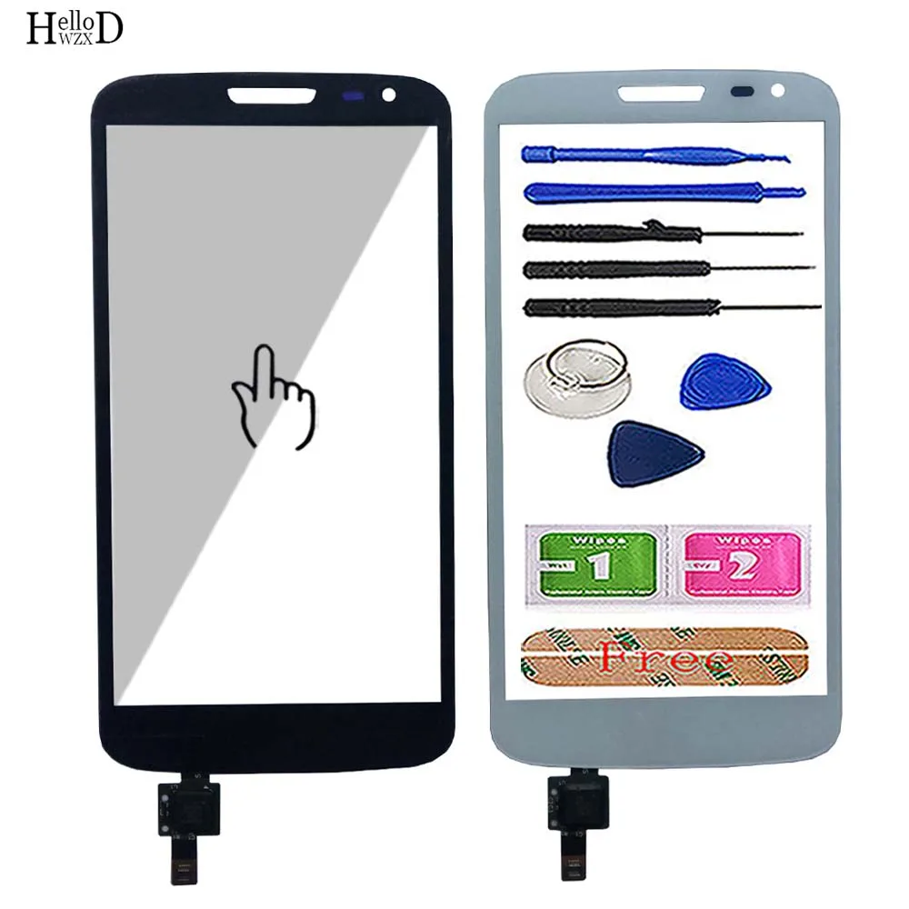 

4.7" Mobile Touch Screen For LG G2 Mini D618 D620 Digitizer Front Glass Lens Sensor Panel Touchscreen Repair Parts Tools 3M Glue