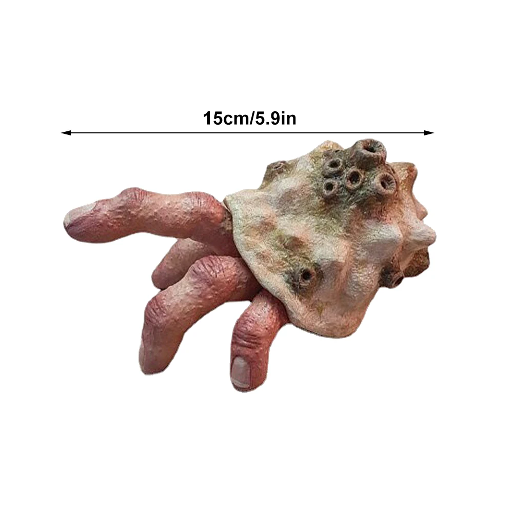 

Horror Resin Snail Scary Snail Hand Realistic Fingercrab Creepy Weird Model Statues Home Decorations Halloween Party Supplies