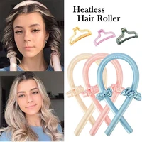 heatless hair curler no heat curls ribbon hair rollers sleeping soft headband diy hairstyle tools lazy curler hair accessories