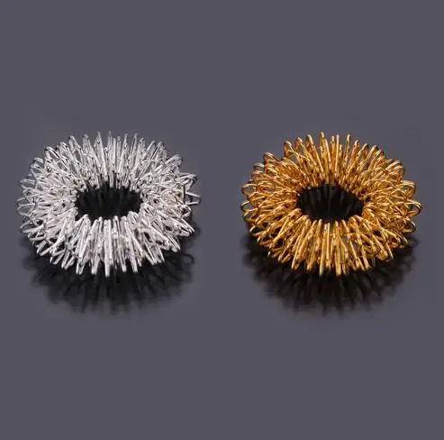 200 шт./лот акупрессурный массажер для пальцев кольцо рефлексотерапии акупунктура