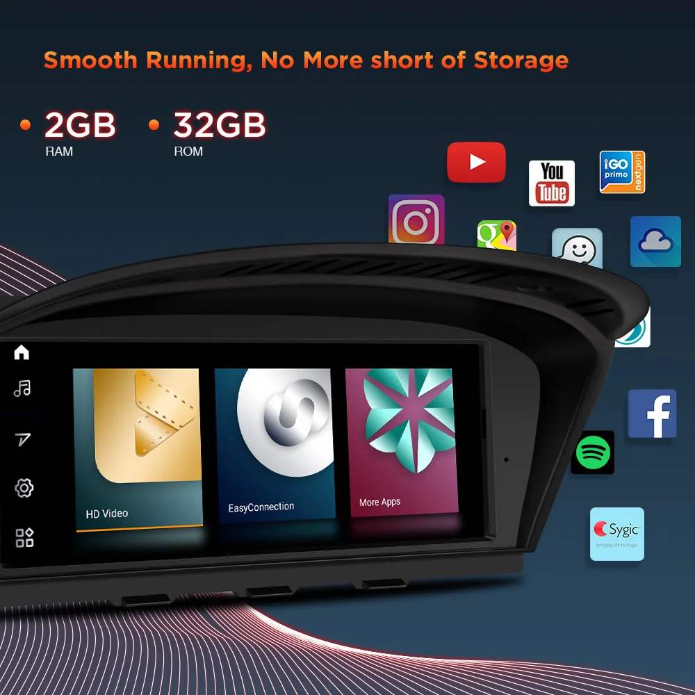 XTRONS 8 ''Qualcomm Android 10 0 оригинальный автомобильный мультимедийный плеер для BMW 3