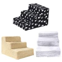 anti slip plush cloth pet stairs for dog cats removable dogs bed stairs dog stairs pet climbing ladder pet playing