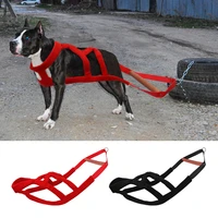 durable big dog weight pulling harness dog sledding harness for medium large dogs german shepherd training pet agility products