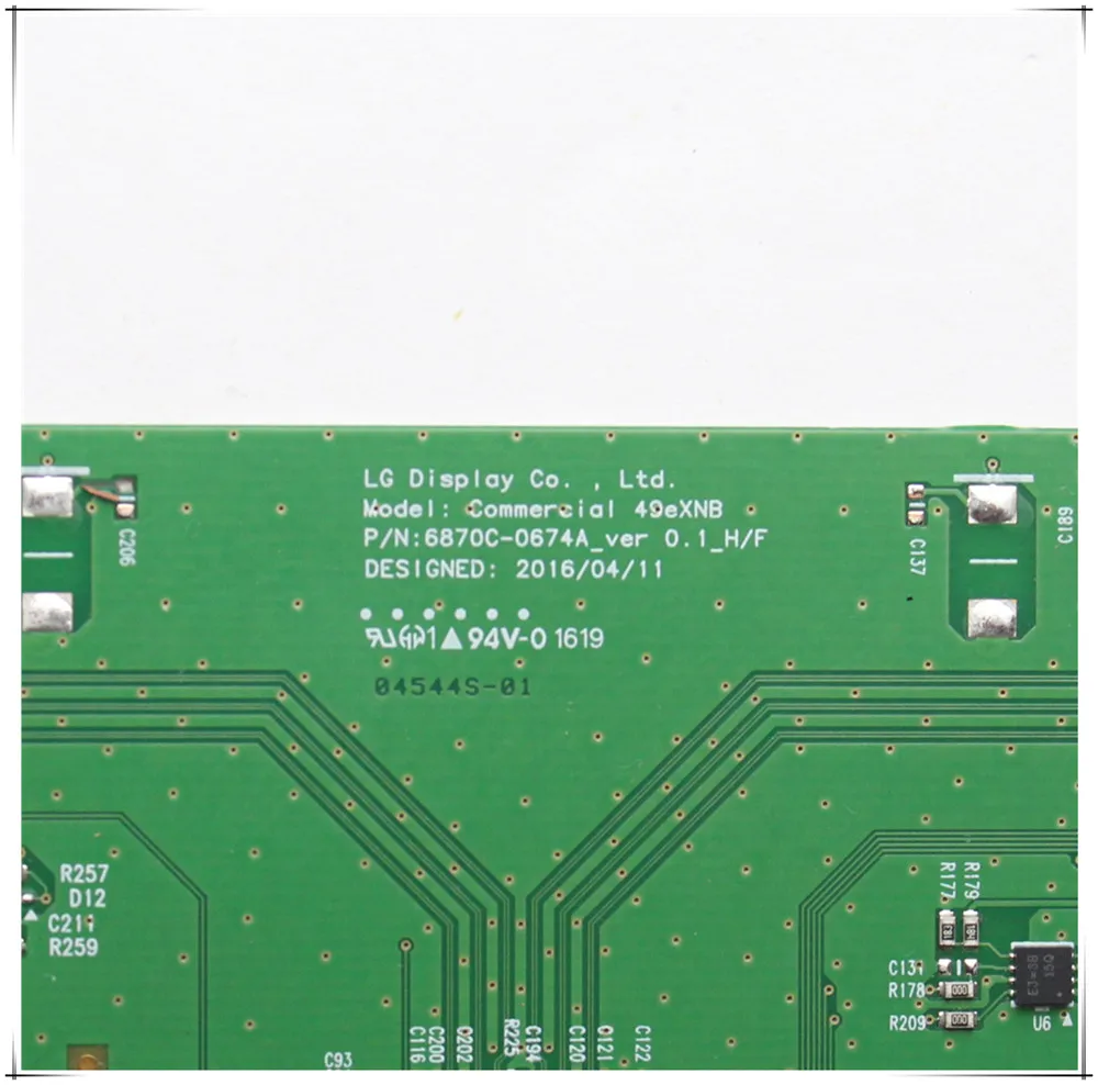 Tcon Board 6870C-0674A_ver 0 1 _ H F Commereial 49eXNB TV 43UH6100-UH для LG... и т. Д. Origina t-con 6870C-0674A 6871L-4293F |