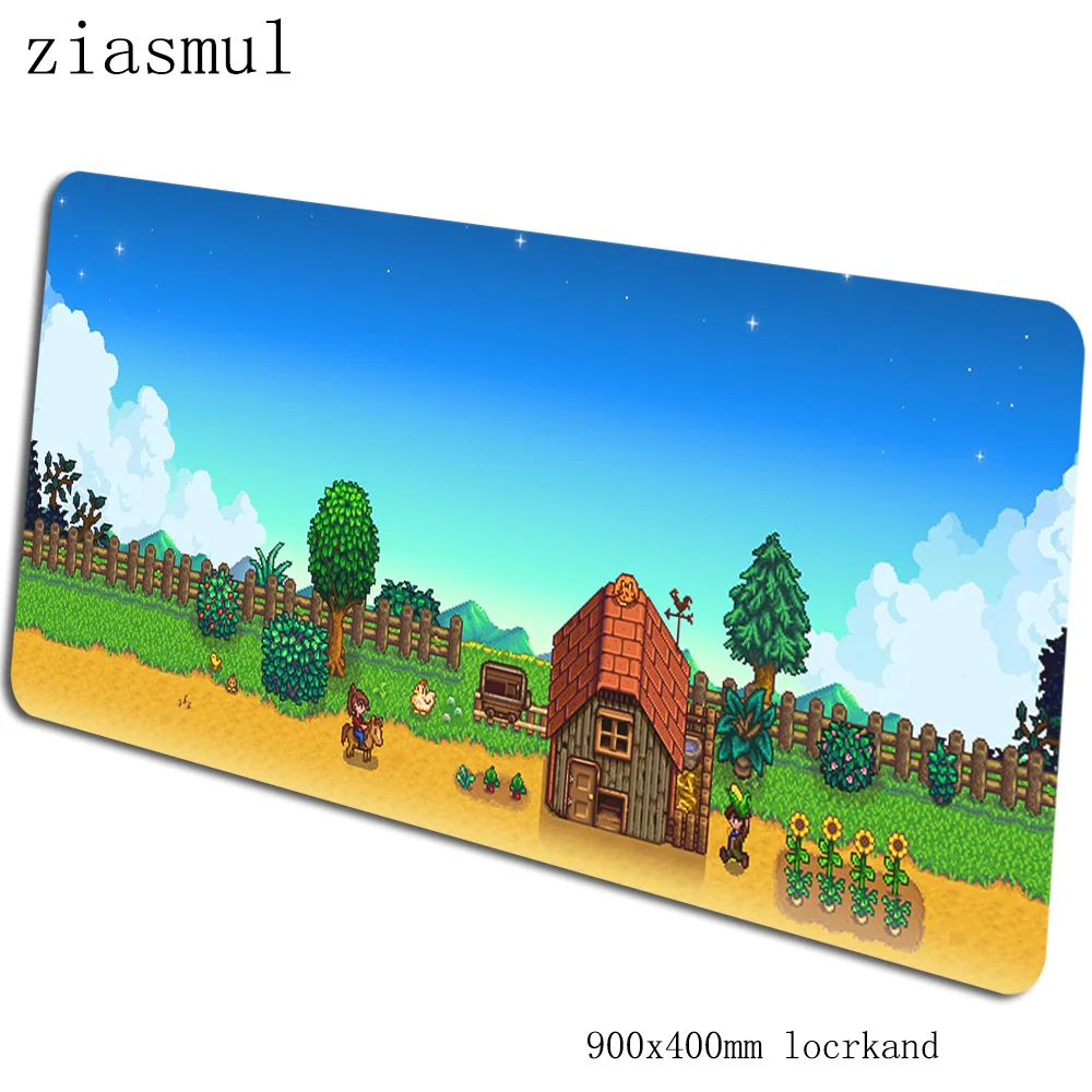Stardew valley коврик для мыши 90x40 см Коврик для мыши восхитительный лучший игровой коврик для мыши геймер крутой персонализированный коврик для мыши Клавиатура ПК - Цвет: pattern 8