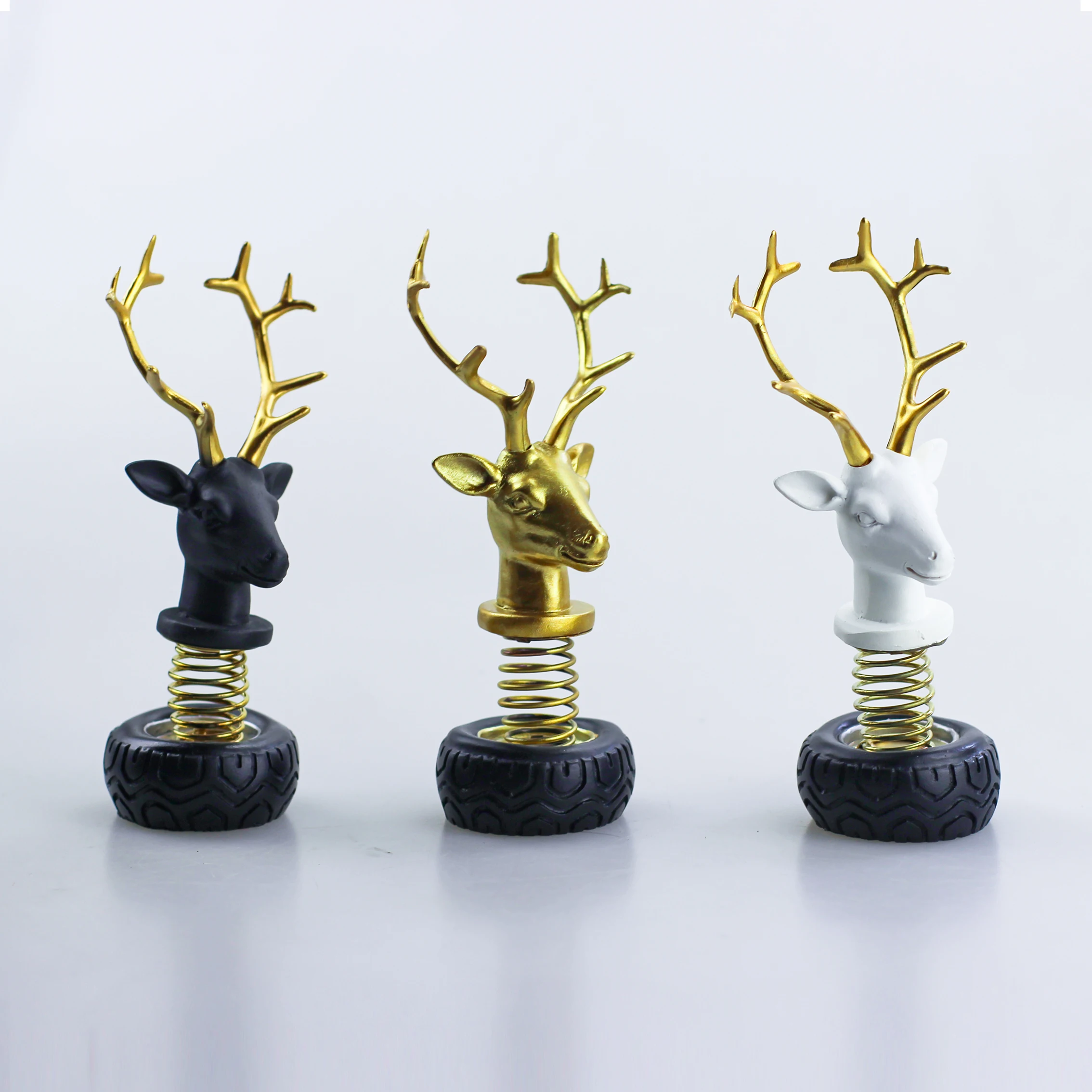 Украшение интерьера автомобиля последний счастливый олень 2020 Пластиковые Автомобильные украшения авто