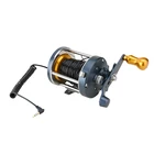 Видеокамера для рыбалки, морское колесо, уличное металлическое гладкое Высокопрочное снаряжение, троллинговая лодка, барабан, рыболовное судно, ледовая Рыбалка для правой руки