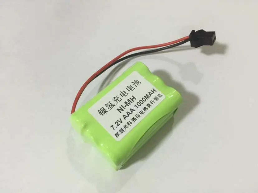 Новинка оригинальный никель-металлогидридный аккумулятор AAA 7 2 В 1000 мАч с одной