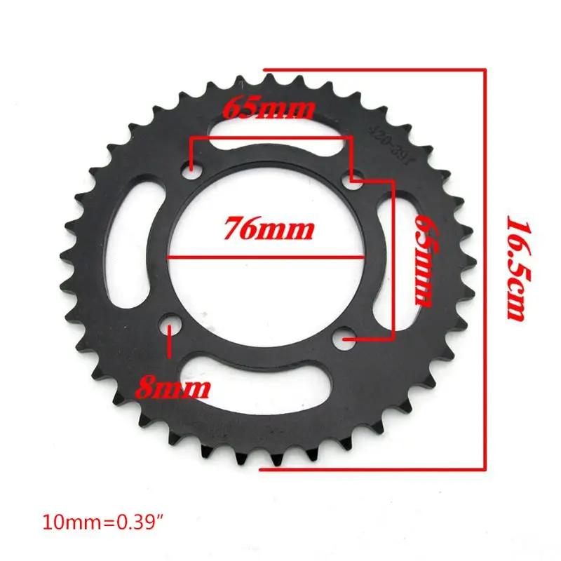 

39 Teeth 420 Rear Chain Sprocket Cog 150cc 200cc PIT PRO QUAD DIRT BIKE ATV