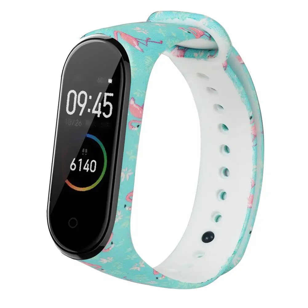 Силиконовый ремешок для Xiaomi Band 4 M4 в виде браслета с персональной надписью сменный спортивный наручный ремешок для Xiaomi браслет