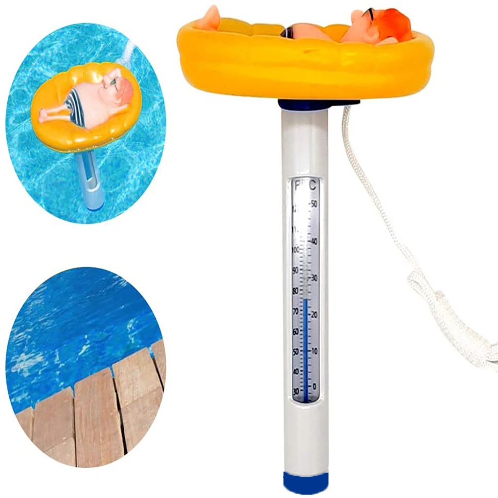 Плавающий Термометр для солнечного бассейна водонепроницаемый инструмент