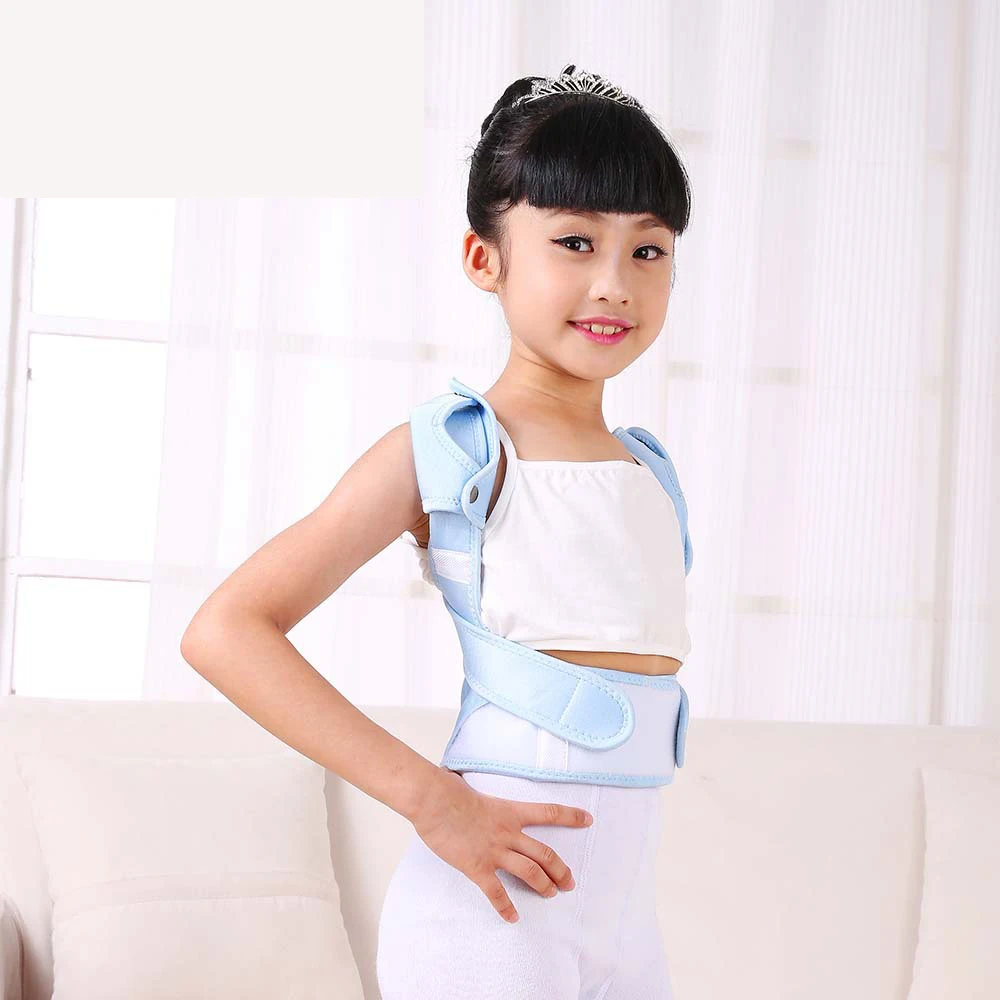 Регулируемый магнитный Корректор осанки Поддержка ремень детский