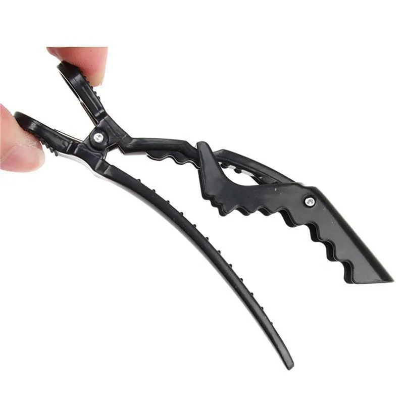 6 шт./лот пластиковые заколки для волос парикмахерских самостоятельного ухода за