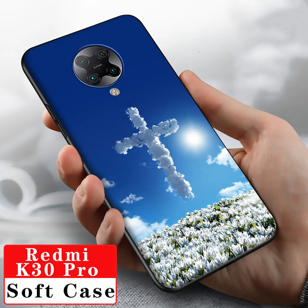 Мягкий ТПУ чехол Lavaza K74 с изображением Иисуса и Креста для Redmi Note 5 6 6A 7 7A 8 8T 8A 9 9A 9C 9S