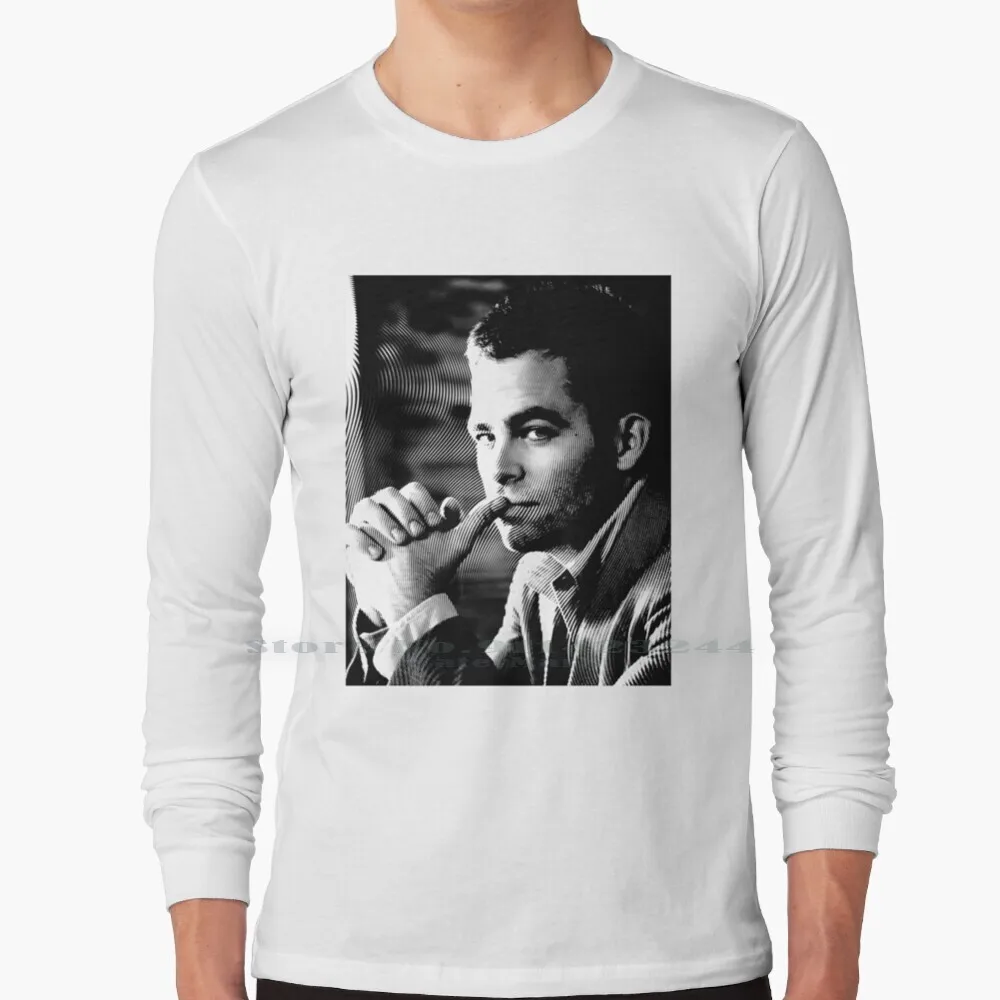 Черно-белый портрет (Linocut) Криса сосны фототройник черно-белые молодые Linocut