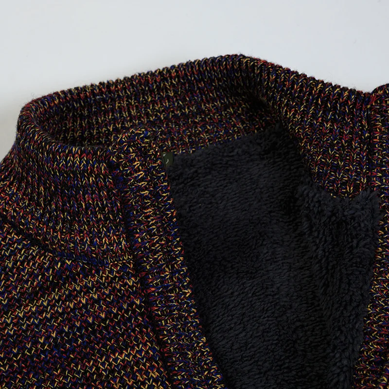 

New Cardigan Brand Slim Fit Knitwear Sweater Men Thick warm Fashion Business Casual Outwear Warm Winter Sweater