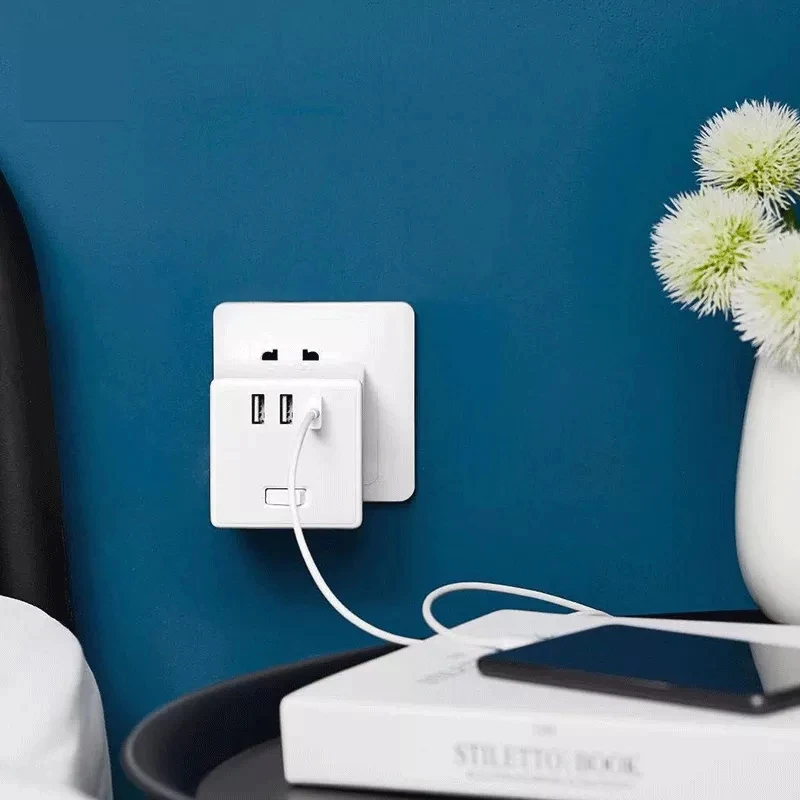 Оригинальный переносной магический куб Xiaomi Mijia Mini с 3 USB-портами 5 В 250 А зарядное