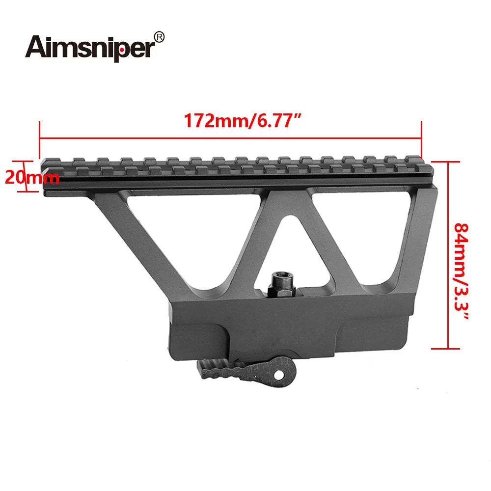 

Быстросъемное крепление Aimsniper для прицела, для Пикатинни, для AK 47, AK 74