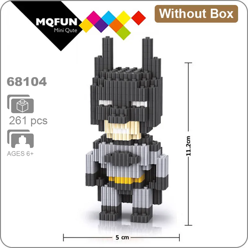 68104 Without Box Linkgo Мститель супер герой Железный человек Человек-паук танос фигурки мини строительный блок кирпичи Сборная модель обучающая игрушка - Цвет: 68104 Without Box