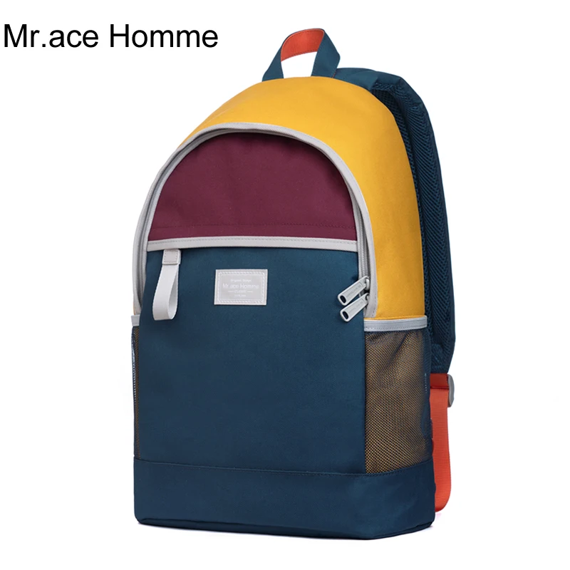 Женский водонепроницаемый тканевый рюкзак для ноутбука с емкостью мАч школьный