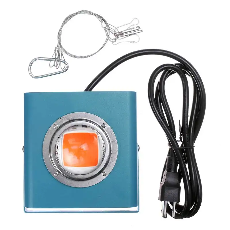 

50W Growing Lamps 144LED COB Plant Grow Light Full Spectrum 380-800nm 4000K Flowers Hydroponic Growth Lamp AC110V 220V