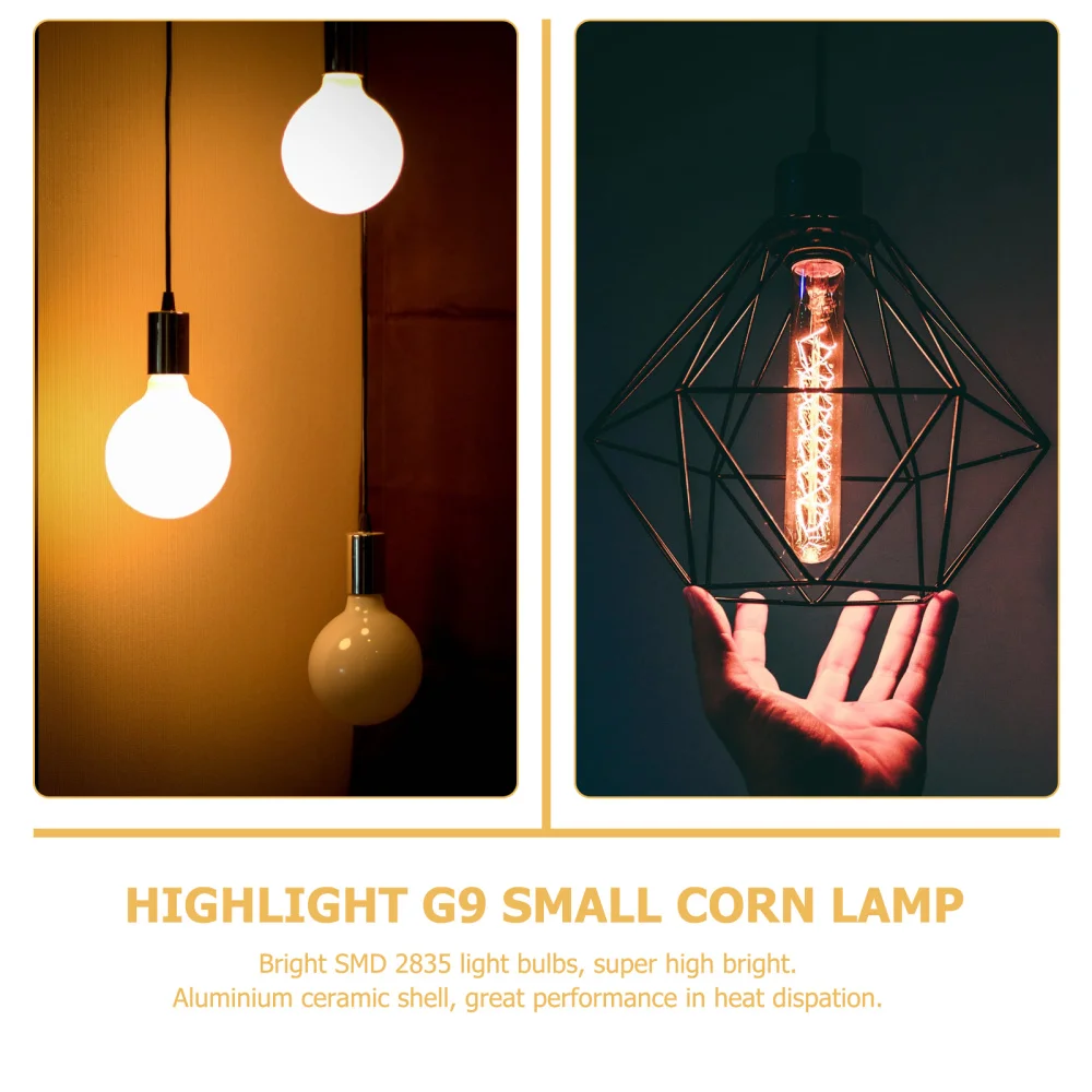 

G9 220V 9W 86 s 2835 SMD LED Corn Lamp bulb ( )