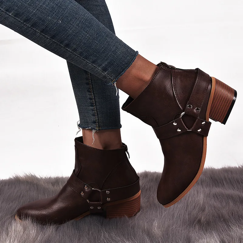 Цвета: металлик белый чёрный коричневый женские ботильоны на весну и зиму