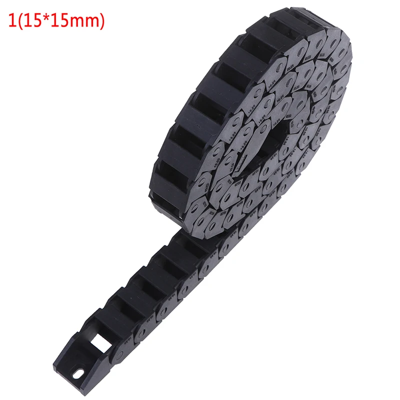 Cable Chain Semi-Enclosed Wire Transmission Carrier Plastic Drag Towline For 3D Printer CNC Engraving Machine 15-50mm