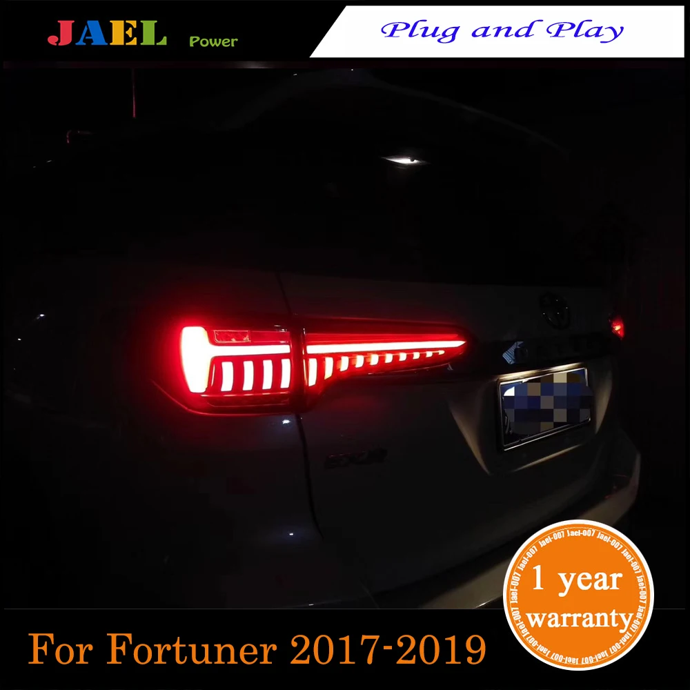 Копченый светодиодный задний светильник s Чехол для Fortuner Задний 2017 ~ 2019