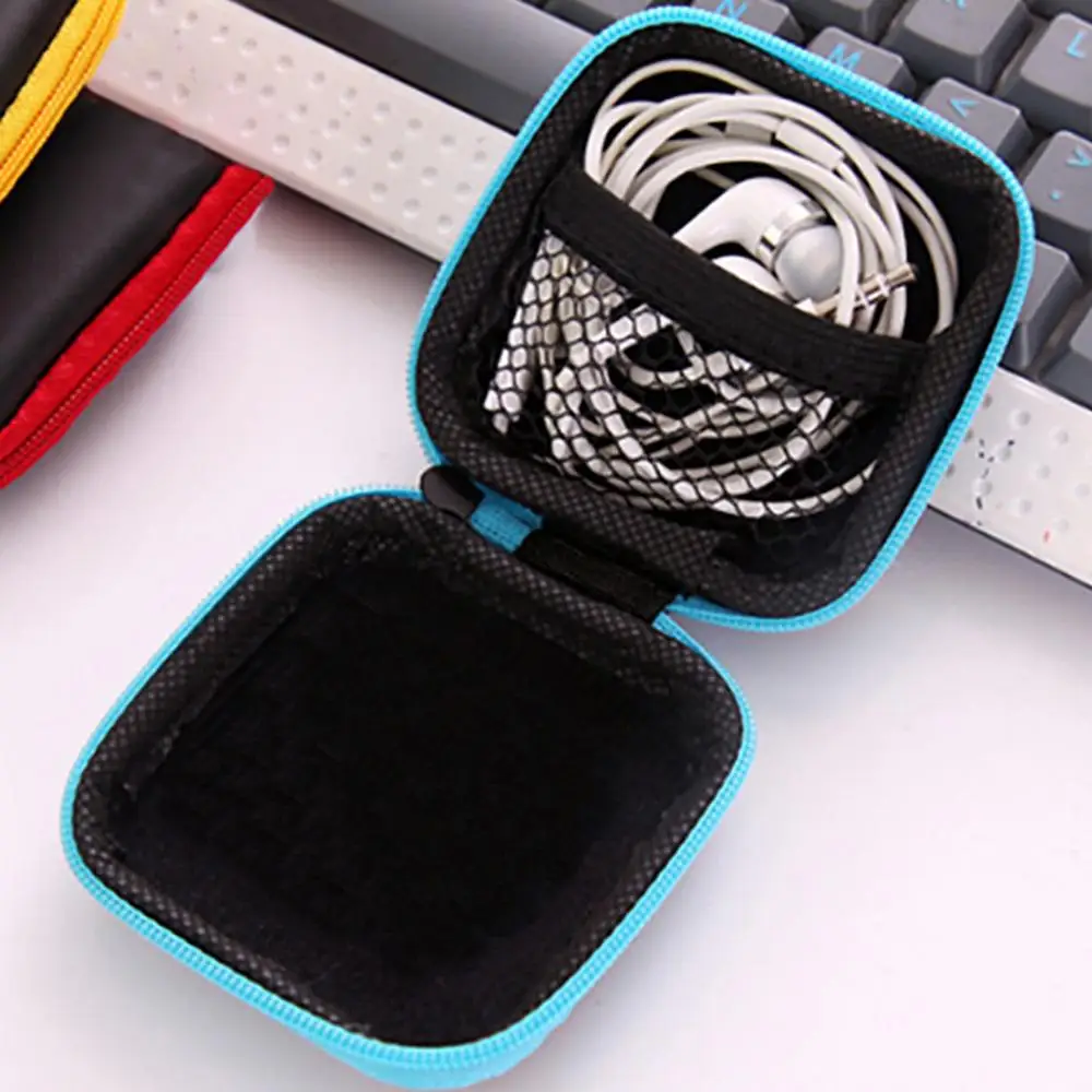 Чехол из искусственной кожи для наушников 1 шт.|Коробки и ящики хранения| |