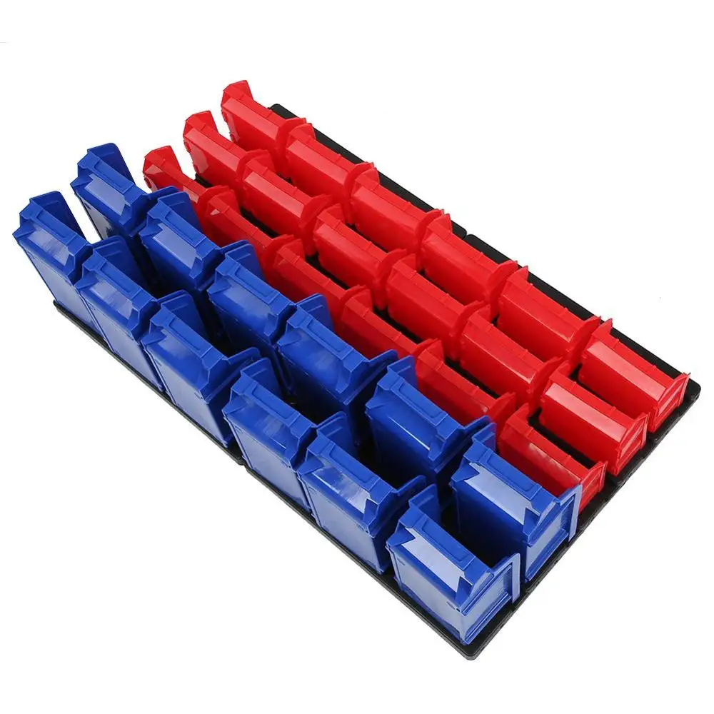 30 шт настенный аппаратная стойка для хранения инструментов ящик в гараж или