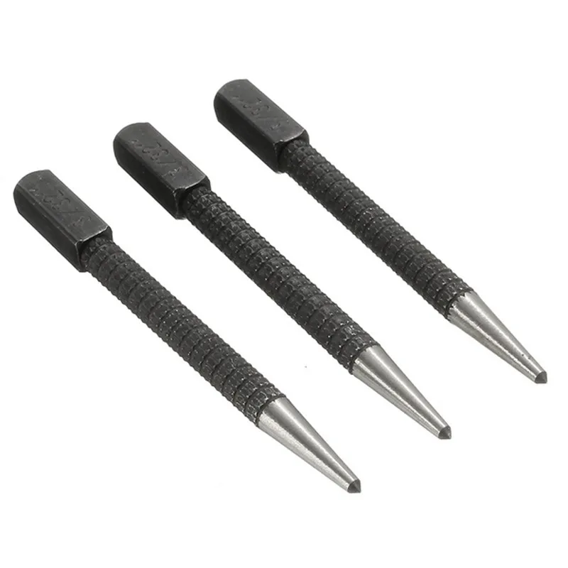 3 шт./компл. механический инструмент стальной центральный перфоратор