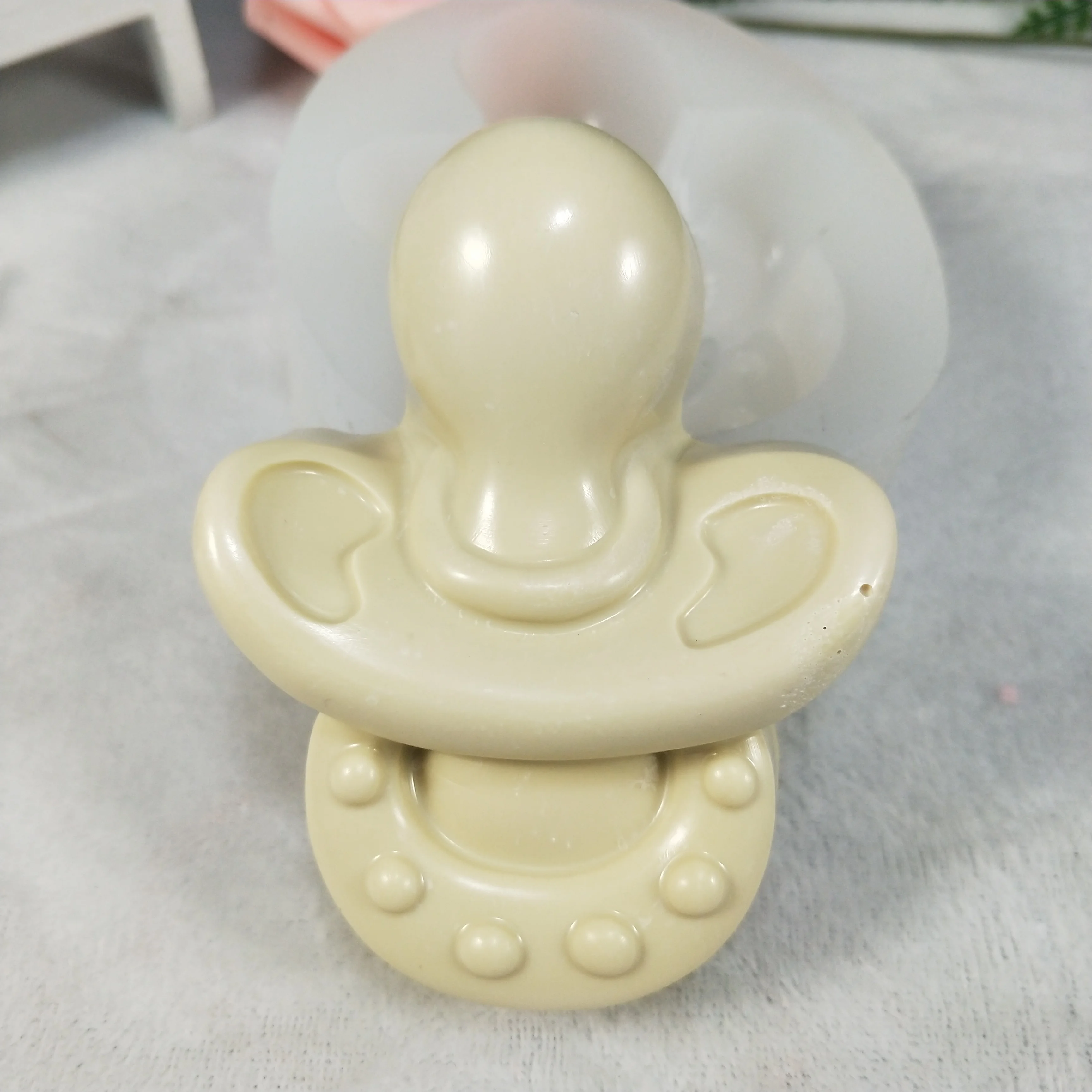 

QT0267 PRZY Baby Pacifier Soap Mold Silicone Mold Nipple Soap Molds Gypsum Chocolate Candle Molds Soap Mould Clay Resin
