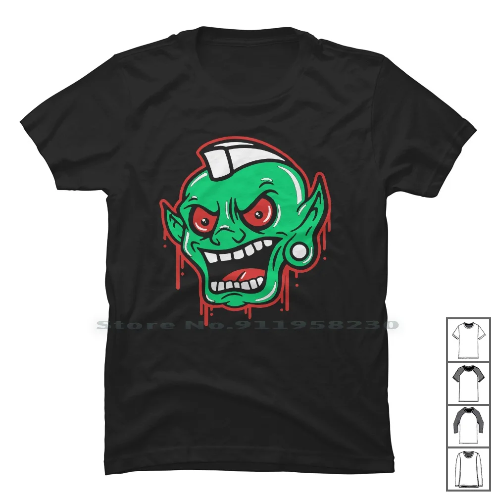 

Goblin T Shirt 100% Cotton Popular Goblin Trend Skull Devil Tage Host Evil End Age St Go