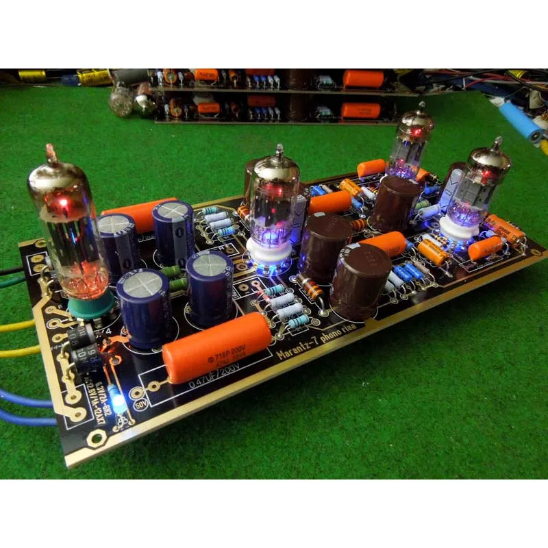 Hi End M7 вакуумный трубчатый фонограф Riaa LP проигрыватель Предварительный усилитель