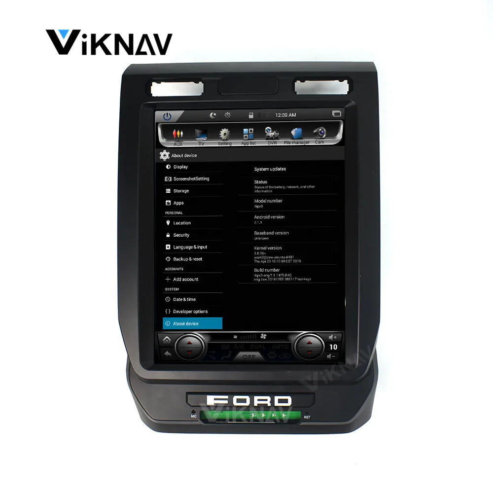 

Автомобильный GPS-навигатор Viknav, стерео видео, радио, плеер 12,1 ''для-FORD F150, 2014, 2015, 2016, DVD, мультимедийный плеер, FM-радио, система Android