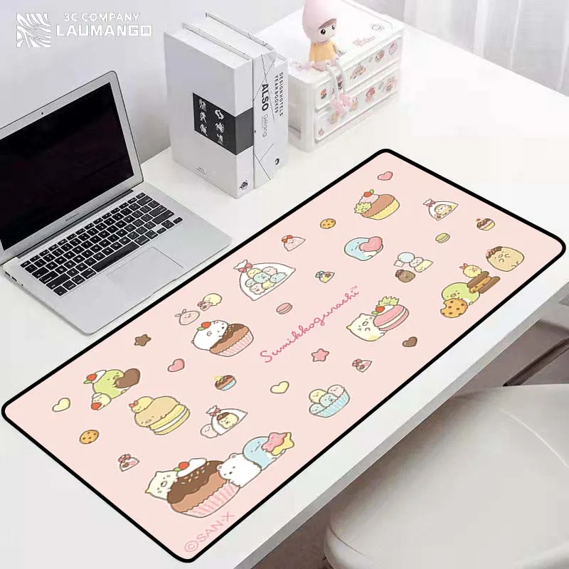 

Anime Mouse Pad Gamer Accessories Sumikko Gurashi Gaming Laptop Mouse for Computer Mausepad Non-slip Mat Pc Mats Mousepad Carpet