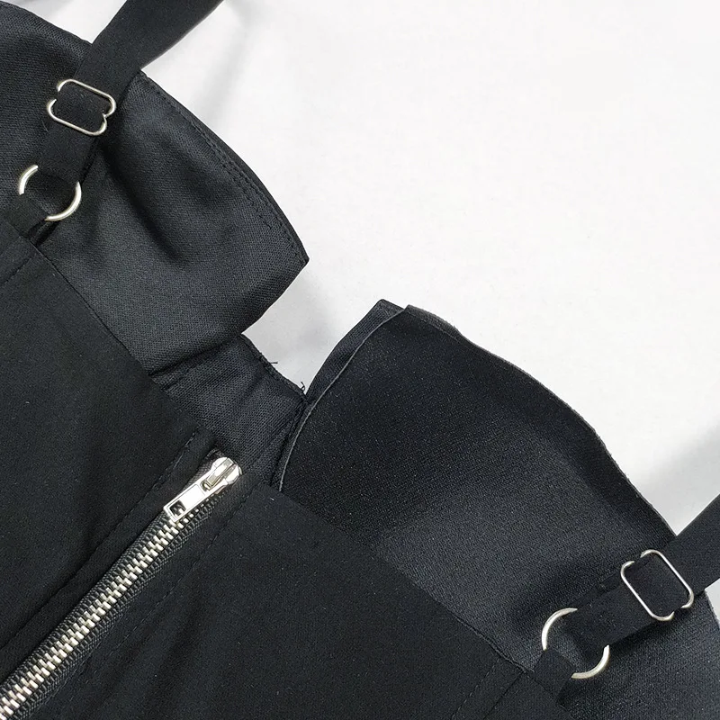 

Vintage Corset Tops Sexy Underwear Zip Boned Bustiers Crop Top For Women Body Shaping Sleeveless Tank Club Party Outfit Clothing