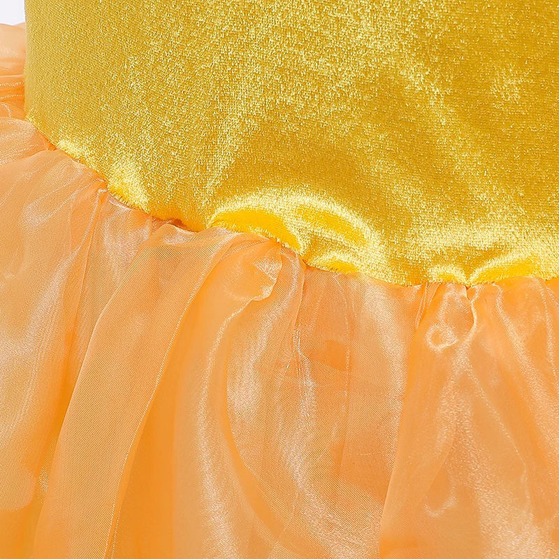 Красивые платья принцессы для девочек косплей карнавальные костюмы детей на