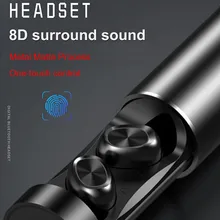 Newest B9 TWS Bluetooth Earphones Wireless Earphone 8D HIFI Sport With MIC Earbuds Gaming Music Headset For Xiaomi Huawei Iphone