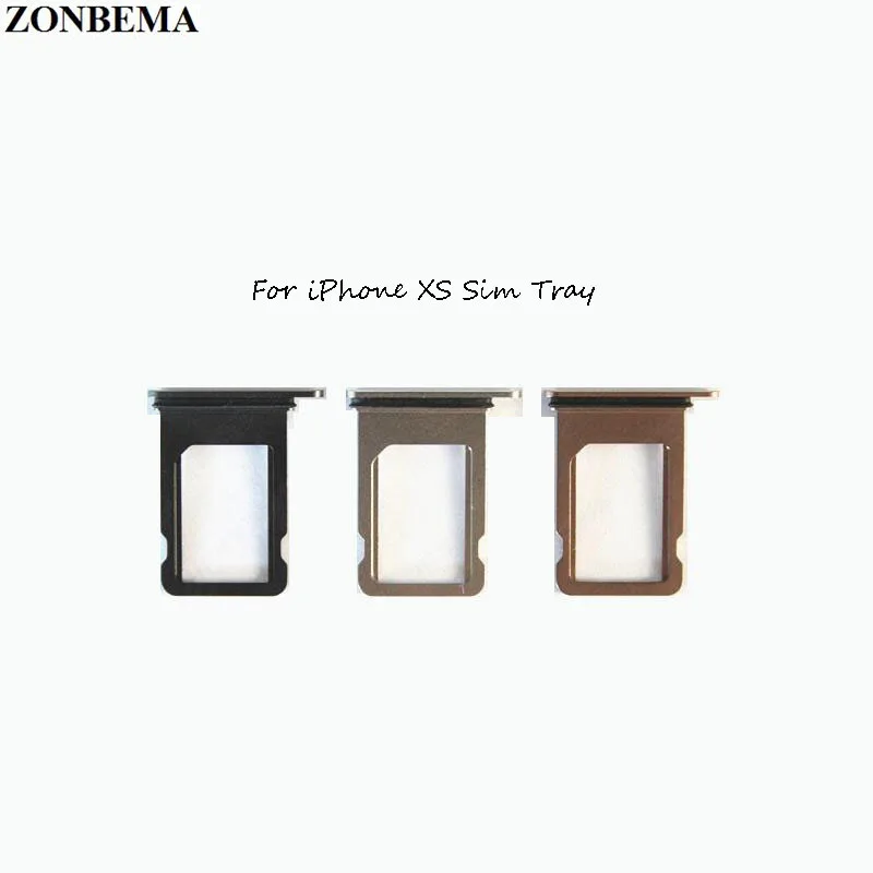 ZONBEMA 50 шт. Оригинальный Новый адаптер для Sim-карты iPhone XS MAX двойная Одиночная