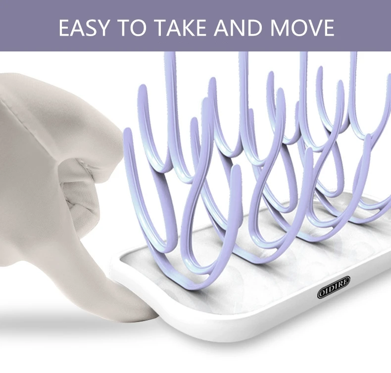 Детские бутылочки для кормления Полка сушки дерева полка сосок съемный