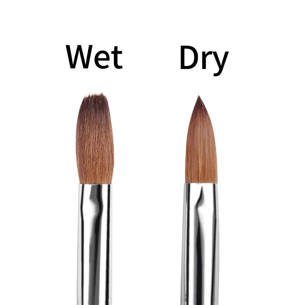 Кисти акриловые для маникюра и педикюра набор кистей нейл-арта с УФ гель-лаком